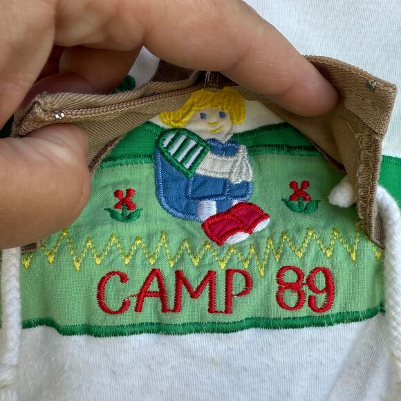 Vintage 1989 Piccolo camp tee shirt size boys 6-7 - Picture 4 of 8